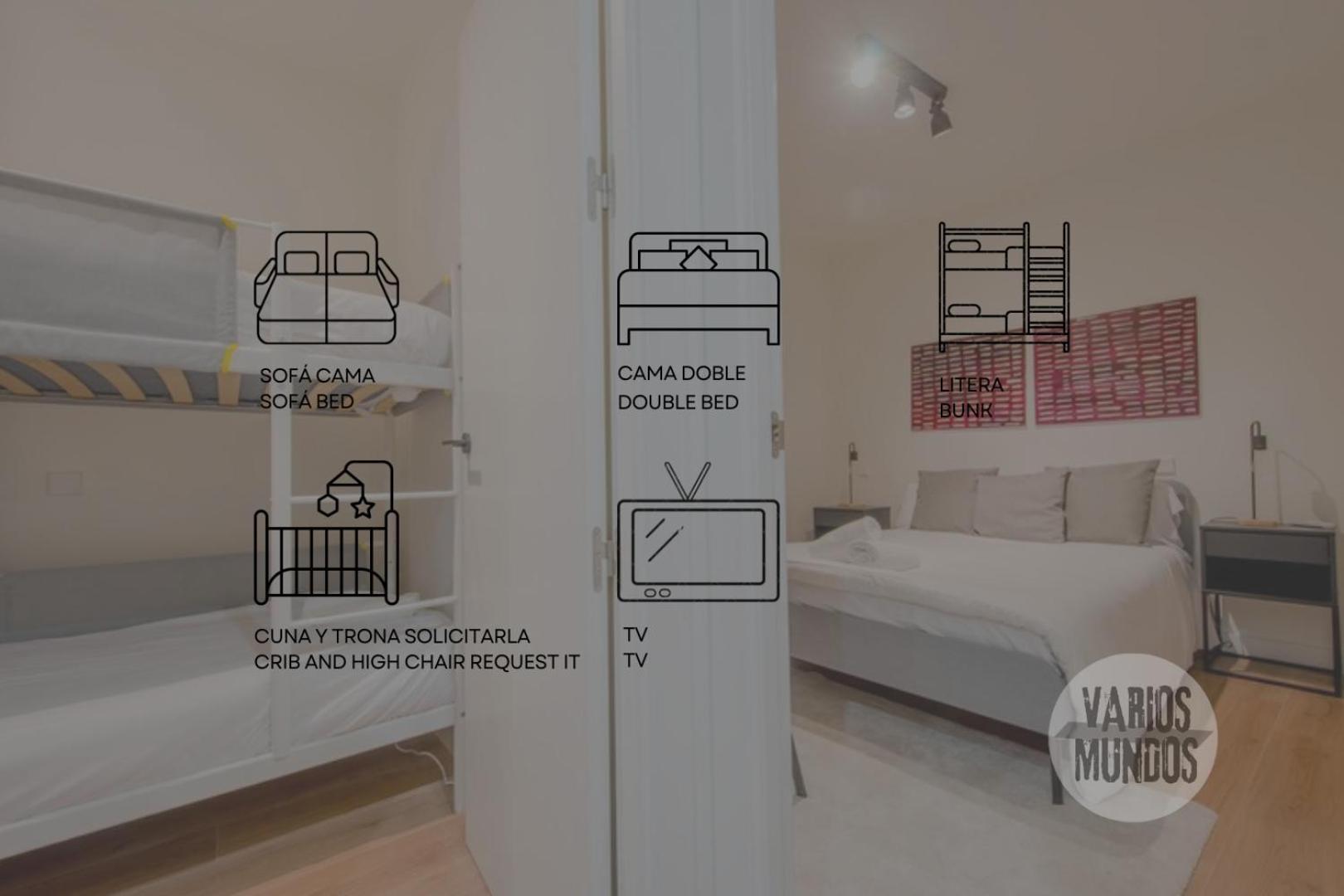 Cozy Apt Para 6Pax A Escasos Metros Del Retiro - Madrid E1 Екстериор снимка