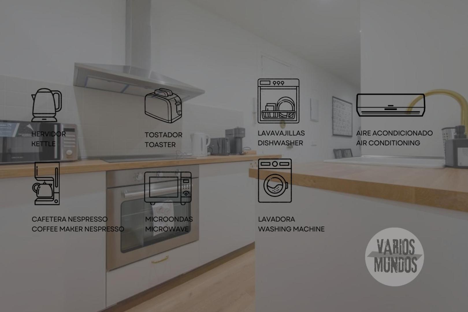 Cozy Apt Para 6Pax A Escasos Metros Del Retiro - Madrid E1 Екстериор снимка