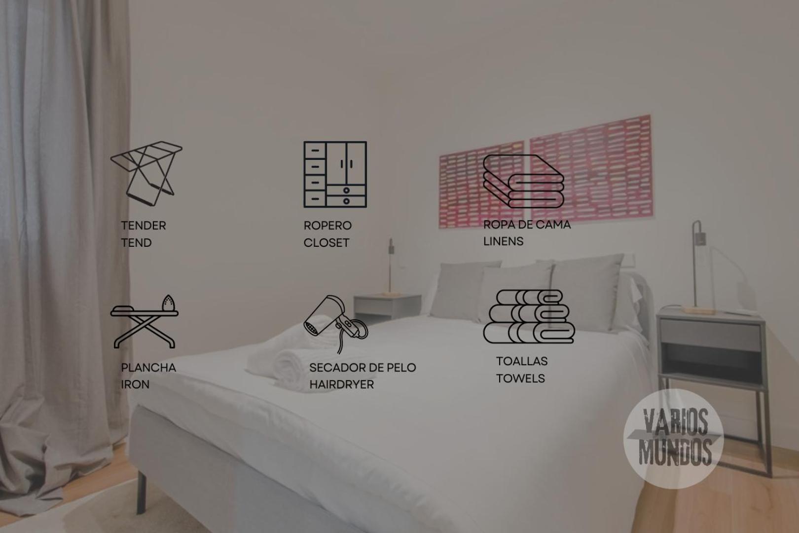 Cozy Apt Para 6Pax A Escasos Metros Del Retiro - Madrid E1 Екстериор снимка